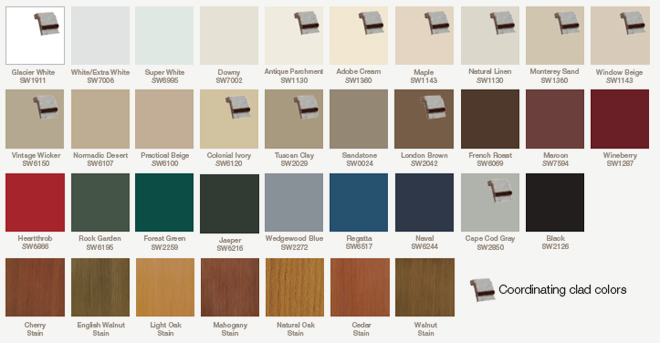 Entry Doors Paint & Stain Options