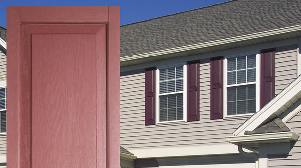 Raised Panel Vinyl Shutters Atlanta | Window World of Atlanta