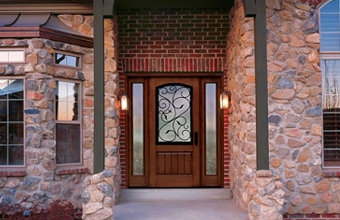 Classic-Craft Door with Augustine Glass